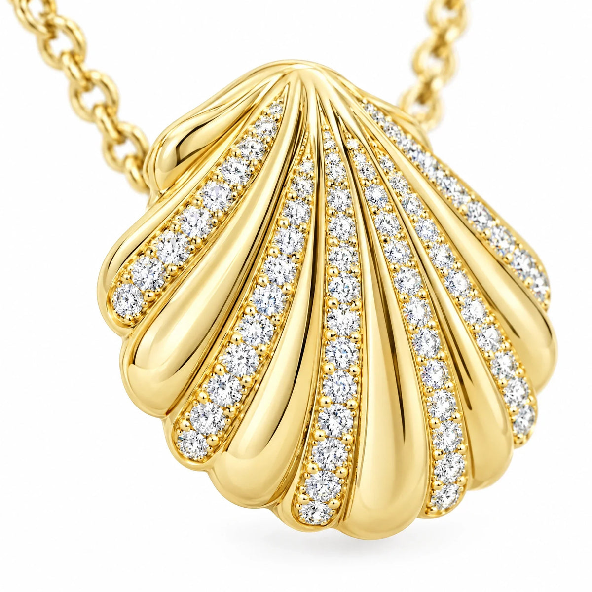 Coralie 18K Gold Plated 925 Sterling Silver Cubic Zirconia Necklace