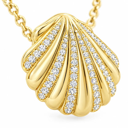 Coralie 18K Gold Plated 925 Sterling Silver Cubic Zirconia Necklace
