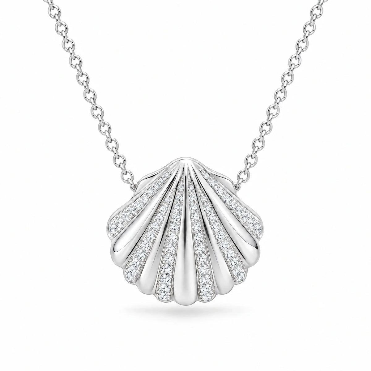 Coralie 18K Gold Plated 925 Sterling Silver Cubic Zirconia Necklace