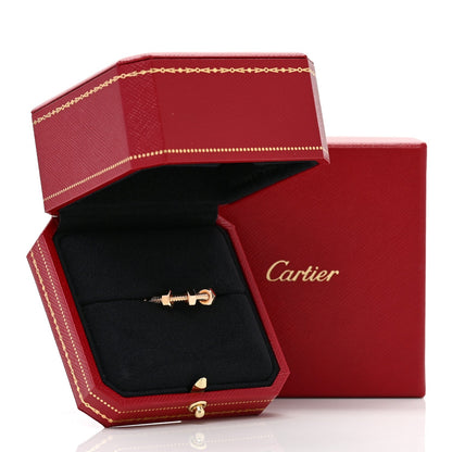 Cartier 18K Pink Gold Ecrou de Cartier Ring 49 5