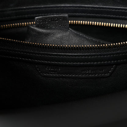 Celine Smooth Calfskin Mini Luggage Black 1943259