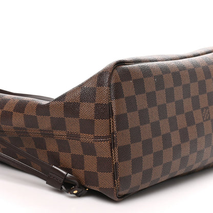 Louis Vuitton Damier Ebene Neo Neverfull MM Rose Ballerine