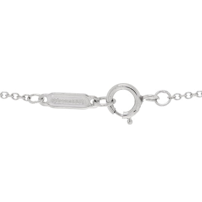 Tiffany Platinum Diamond 1.71ct Large Cross Pendant Necklace