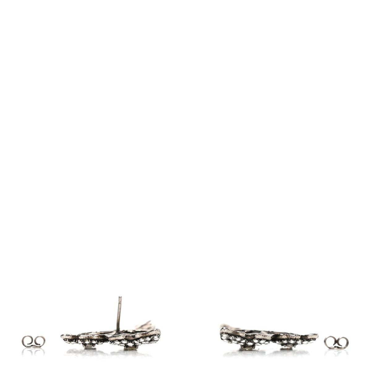 Gucci Crystal Butterfly Stud Earrings
