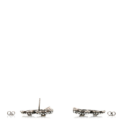 Gucci Crystal Butterfly Stud Earrings