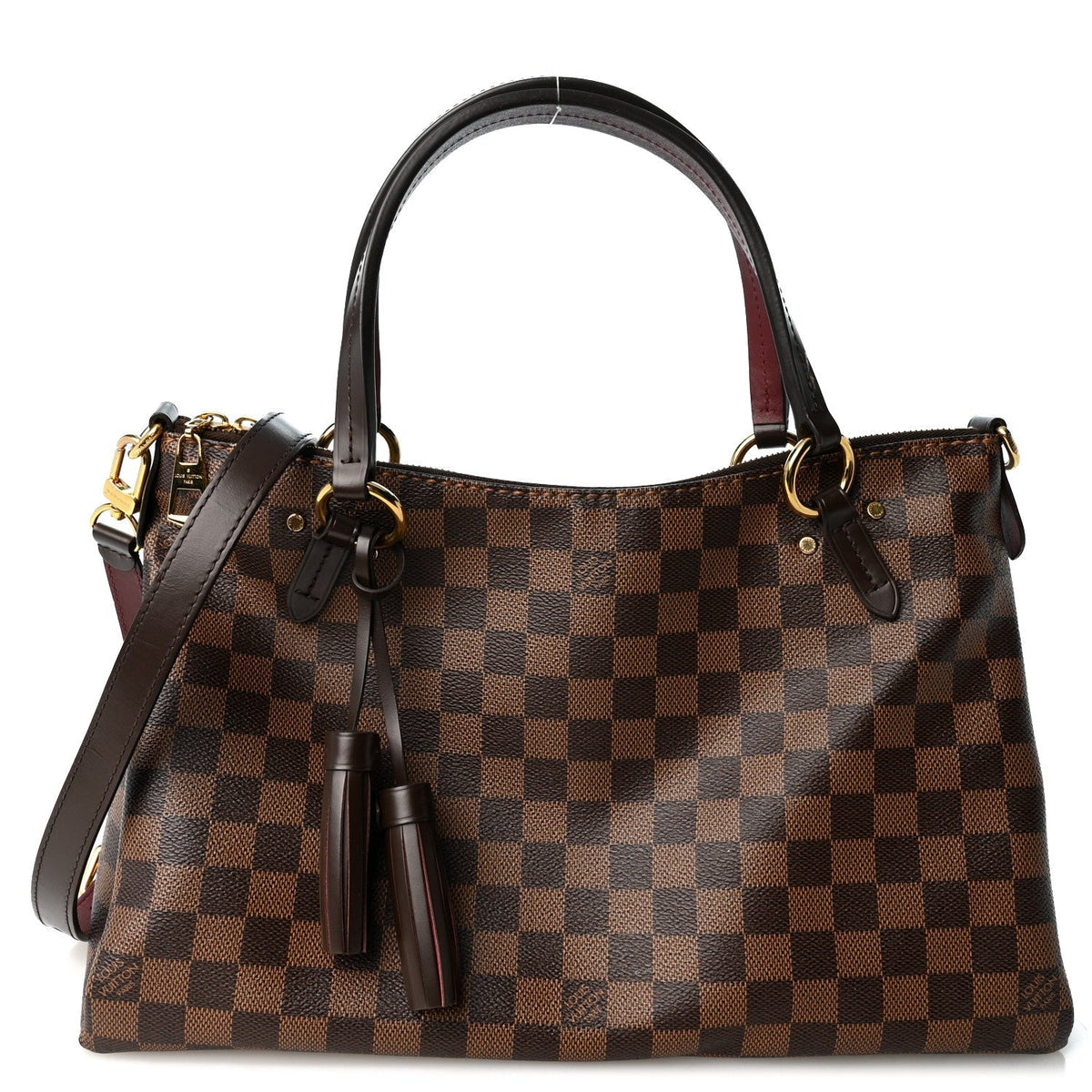 Louis Vuitton Damier Ebene Lymington Bag Brown