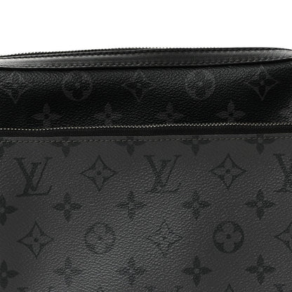 Louis Vuitton Monogram Eclipse Reverse Trio Messenger Bag Black