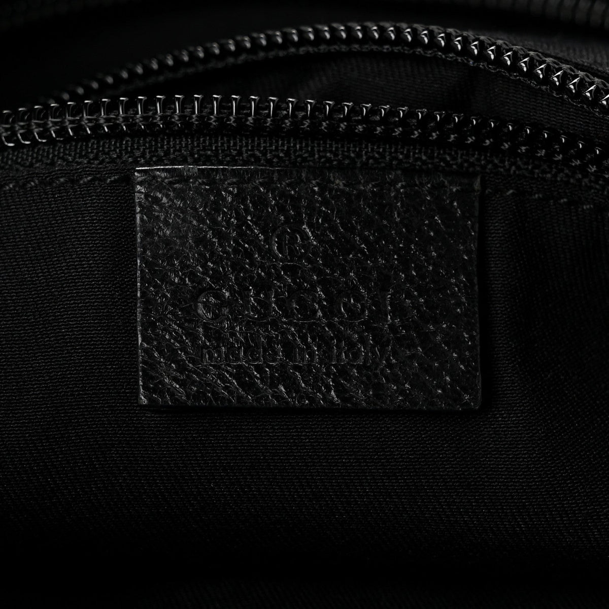 Gucci GG Monogram Large Web Handle Vertical Tote Black