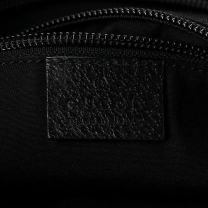 Gucci GG Monogram Large Web Handle Vertical Tote Black