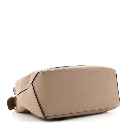 Loewe Grained Calfskin Small Puzzle Bag Sand Mink