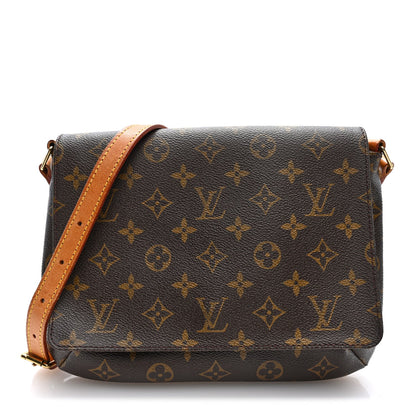 Louis Vuitton Monogram Musette Tango Brown