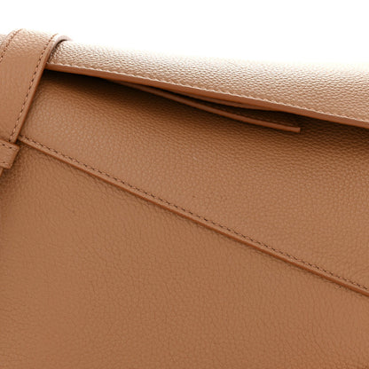 Loewe Grained Calfskin Small Puzzle Edge Bag Toffee 1909881