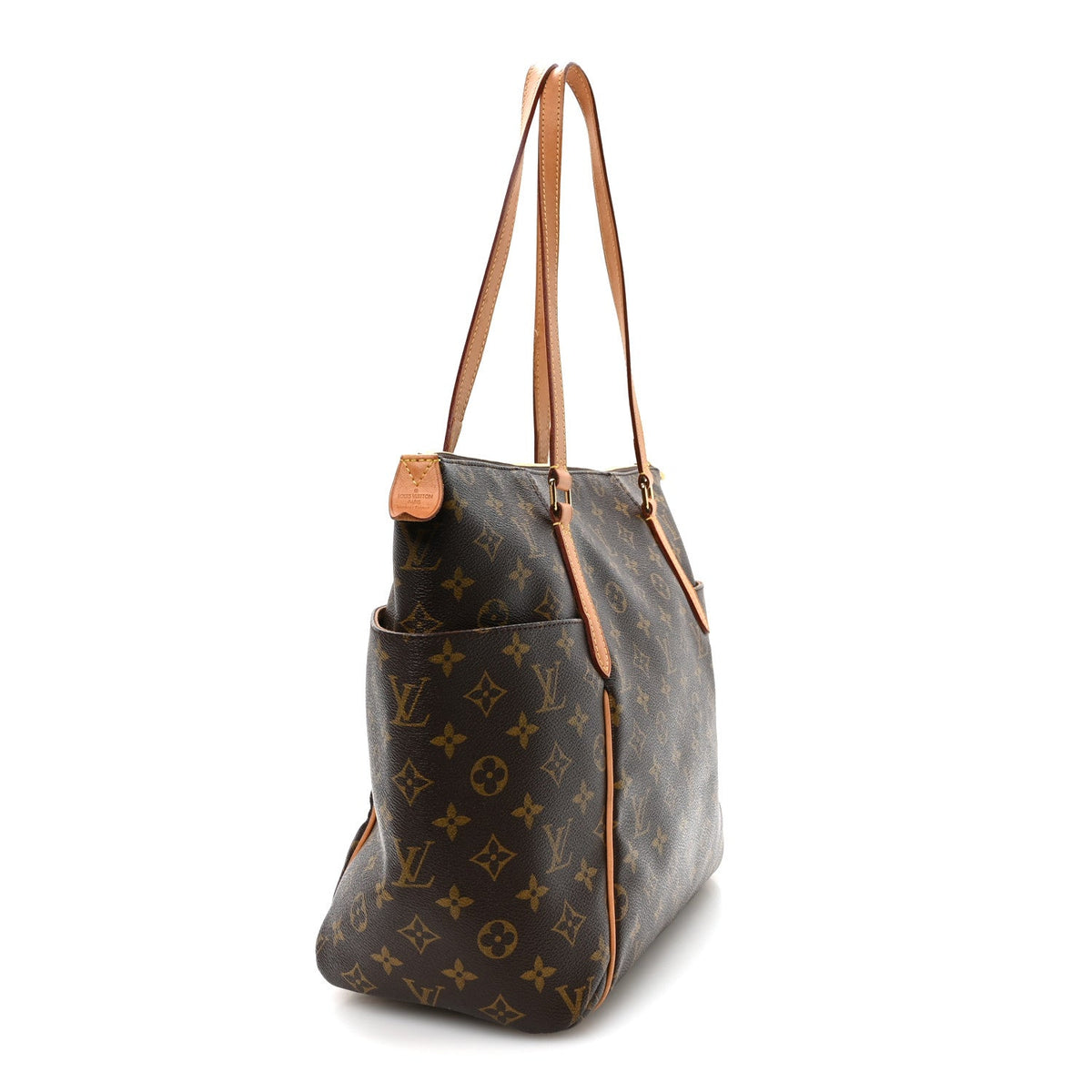 Louis Vuitton Monogram Totally MM Tote Bag Brown