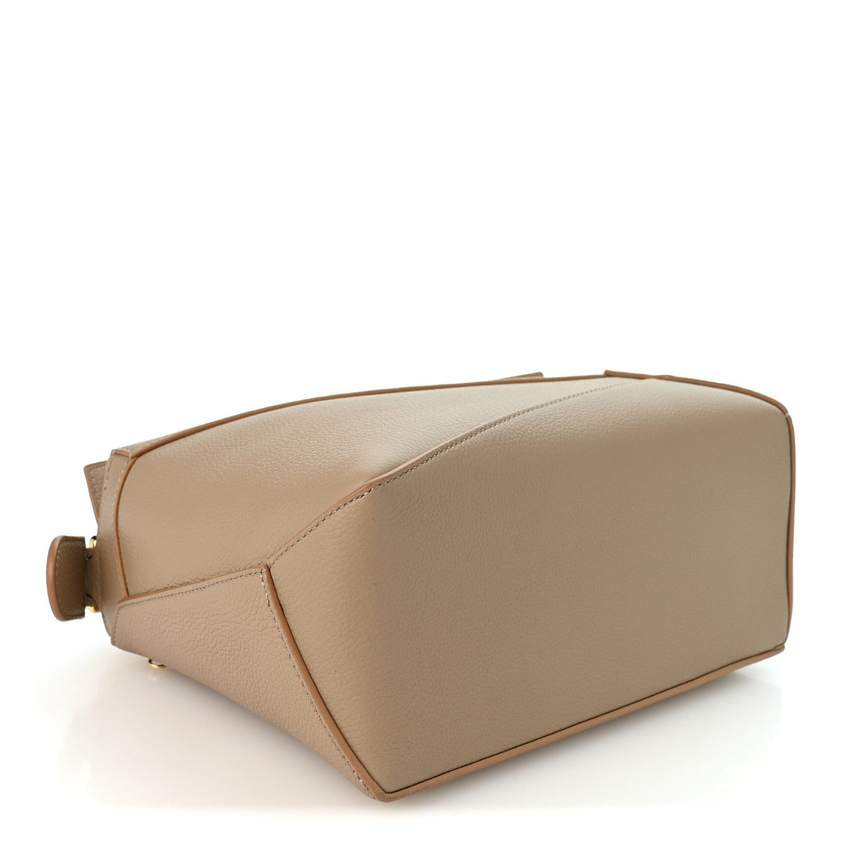 Loewe Grained Calfskin Small Puzzle Edge Bag Sand