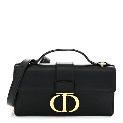 Christian Dior Smooth Calfskin Miss Montaigne Mini Flap Black 1983436