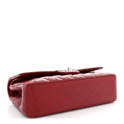 Chanel Lambskin Quilted Medium Double Flap Red 1982443