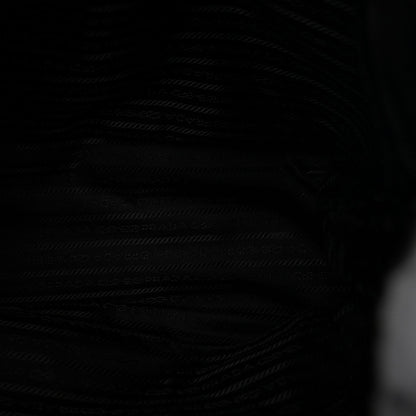 Prada Tessuto Nylon Saffiano Medium Backpack Black