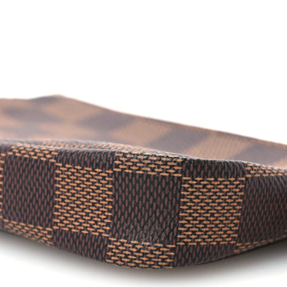 Louis Vuitton Damier Ebene Mini Pochette Accessories Brown 1964401