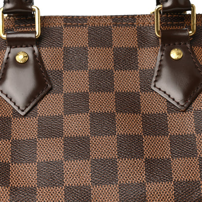 Louis Vuitton Damier Ebene Speedy 25 Brown