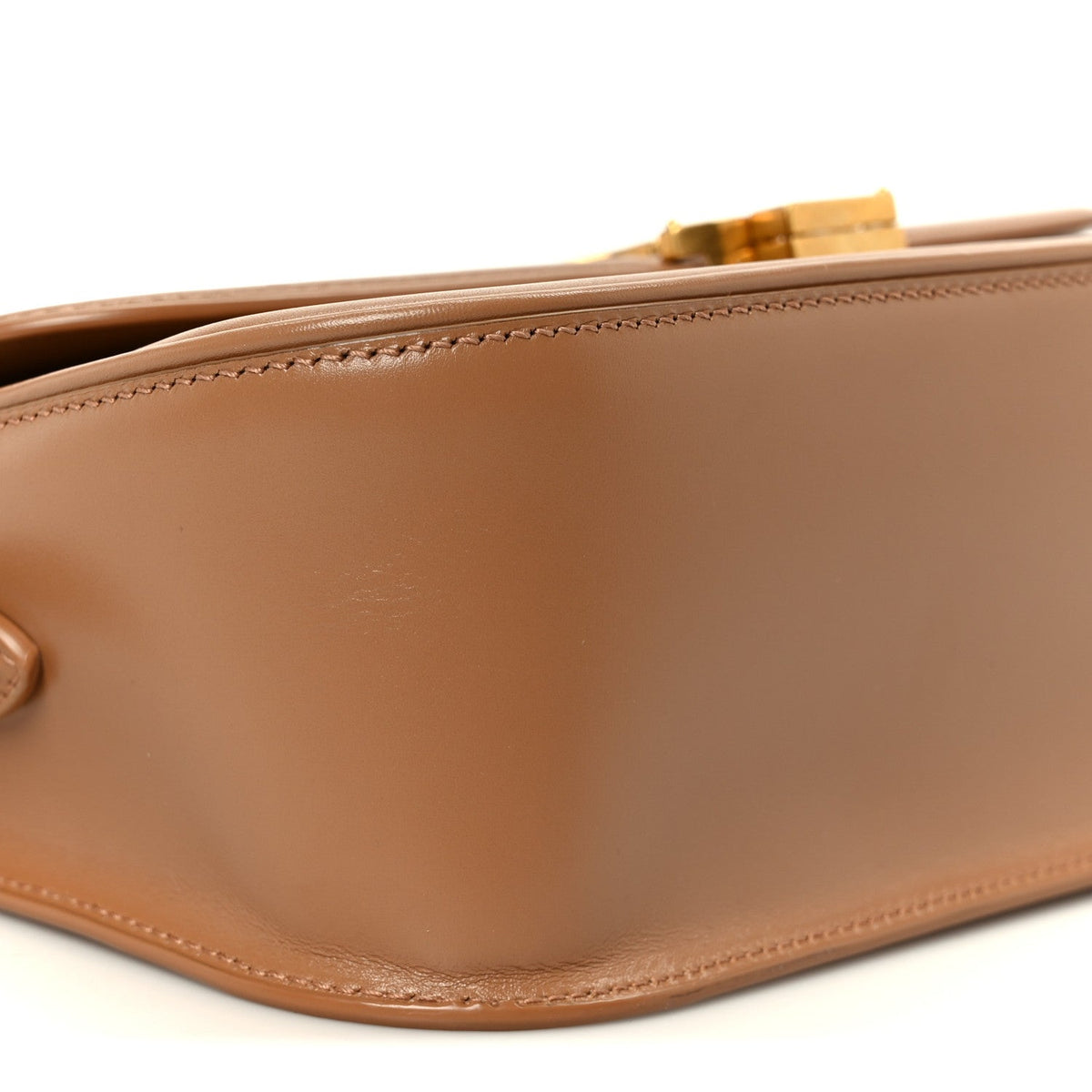 Saint Laurent Soft Ultracalfskin Monogram Small Solferino Shoulder Bag New Hazelnut