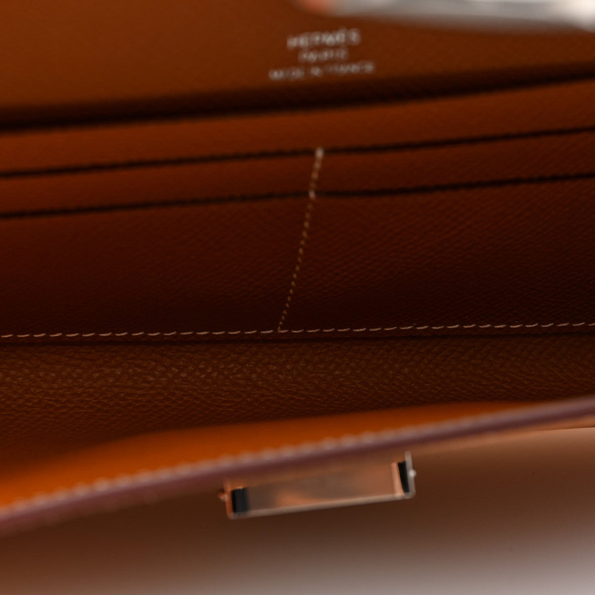 Hermès Epsom Maillon Wallet To Go Gold