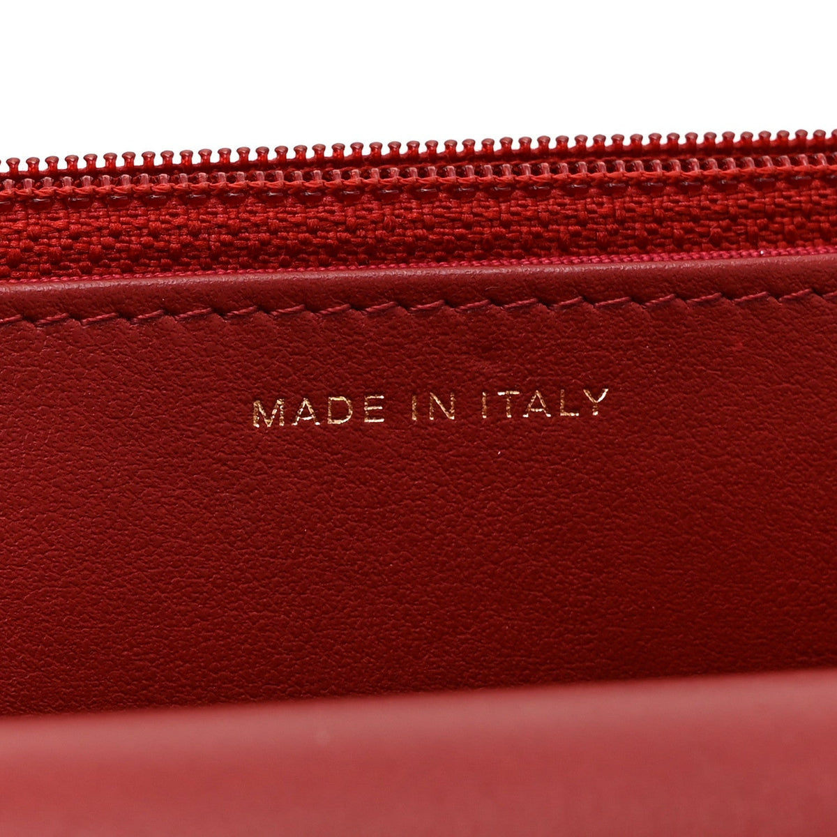 Chanel Aged Calfskin Quilted Reissue Wallet On Chain Red