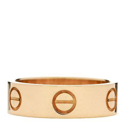Cartier 18K Yellow Gold 5.5mm LOVE Ring 51 5.75