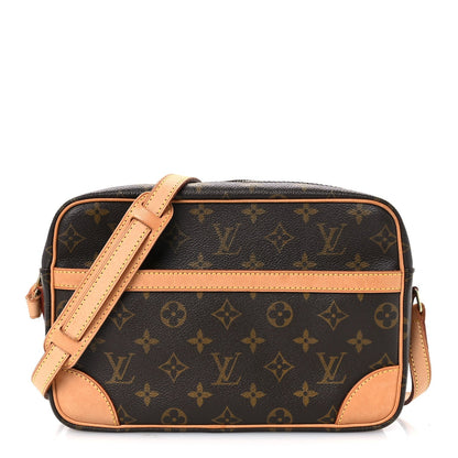 Louis Vuitton Monogram Coated Canvas Trocadero 27 Bag Brown
