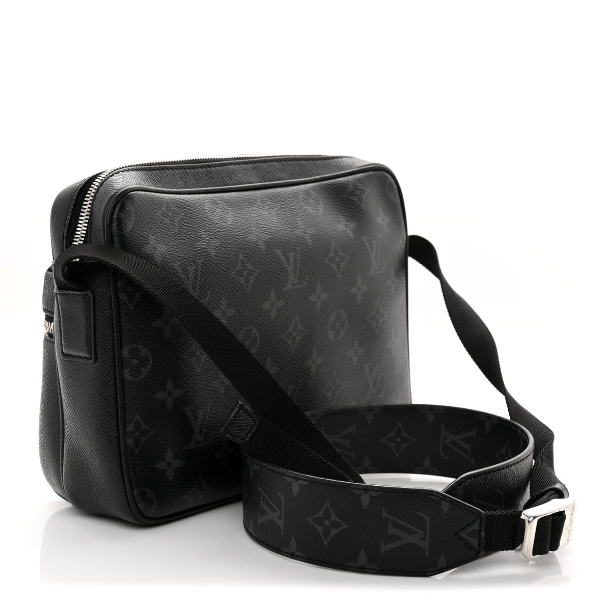 Louis Vuitton Taiga Monogram Eclipse Outdoor Messenger Black
