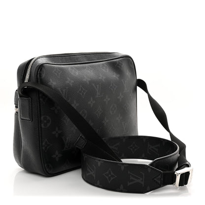 Louis Vuitton Taiga Monogram Eclipse Outdoor Messenger Black