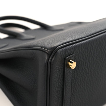 Hermes Togo 25cm Birkin Bag Black