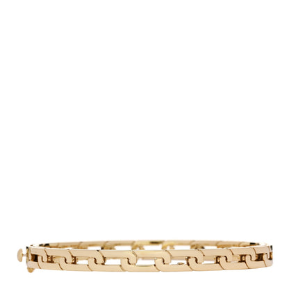 Roberto Coin 18K Yellow Gold Diamond Slim Navarra Bangle Bracelet