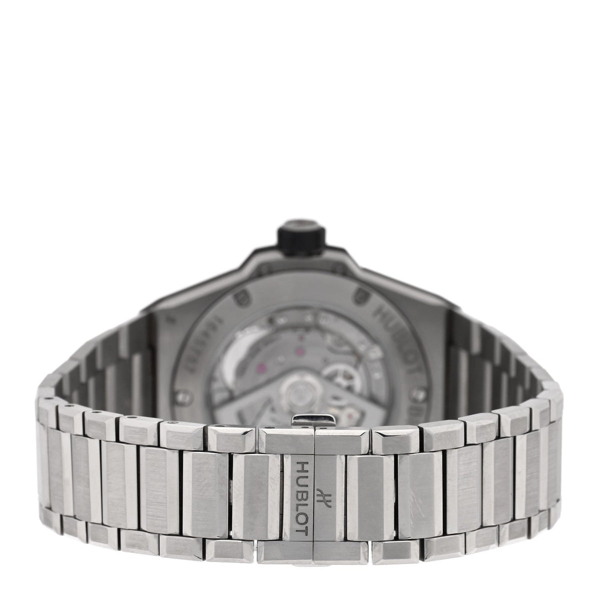 Hublot Titanium 40mm Big Bang Integrated Time Only Watch Silver 456.NX.0170.NX
