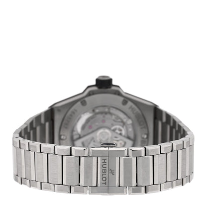 Hublot Titanium 40mm Big Bang Integrated Time Only Watch Silver 456.NX.0170.NX