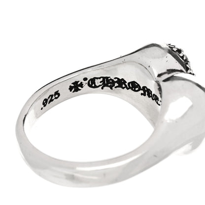 Chrome Hearts Sterling Silver RIP Heart Cemetery Ring 54 7