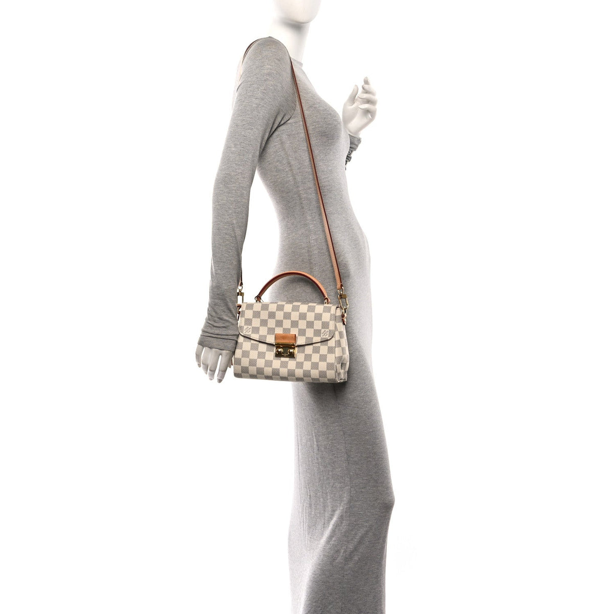 Louis Vuitton Damier Azur Croisette Cream