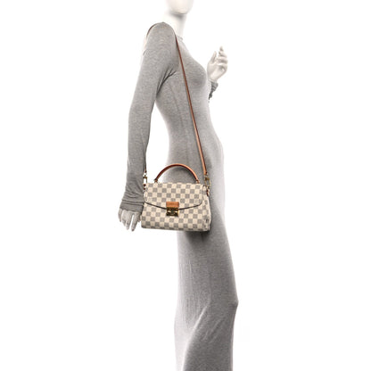 Louis Vuitton Damier Azur Croisette Cream
