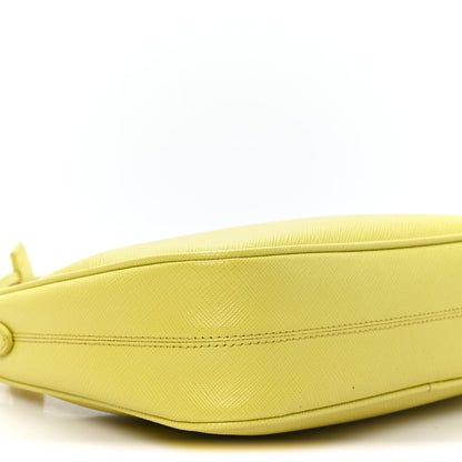 Prada Saffiano Lux Mini Re-Edition Shoulder Bag Cedro