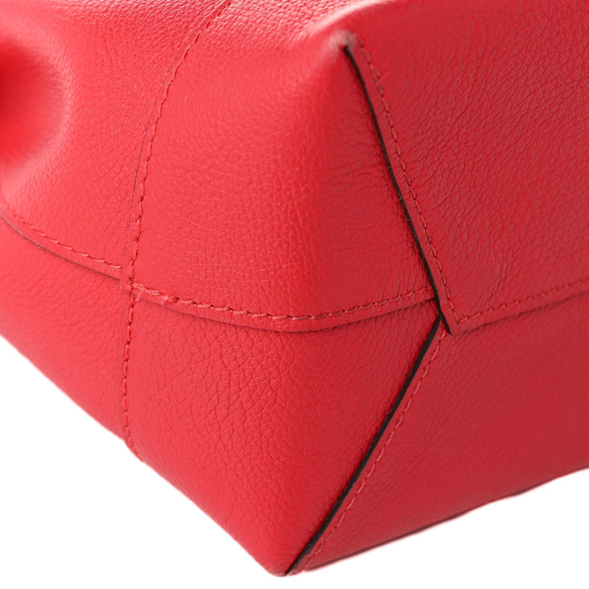 Louis Vuitton Soft Calfskin Lockme Backpack Poppy