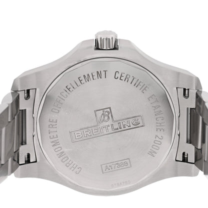 Breitling Stainless Steel 44mm Colt Automatic Watch Blue A17388
