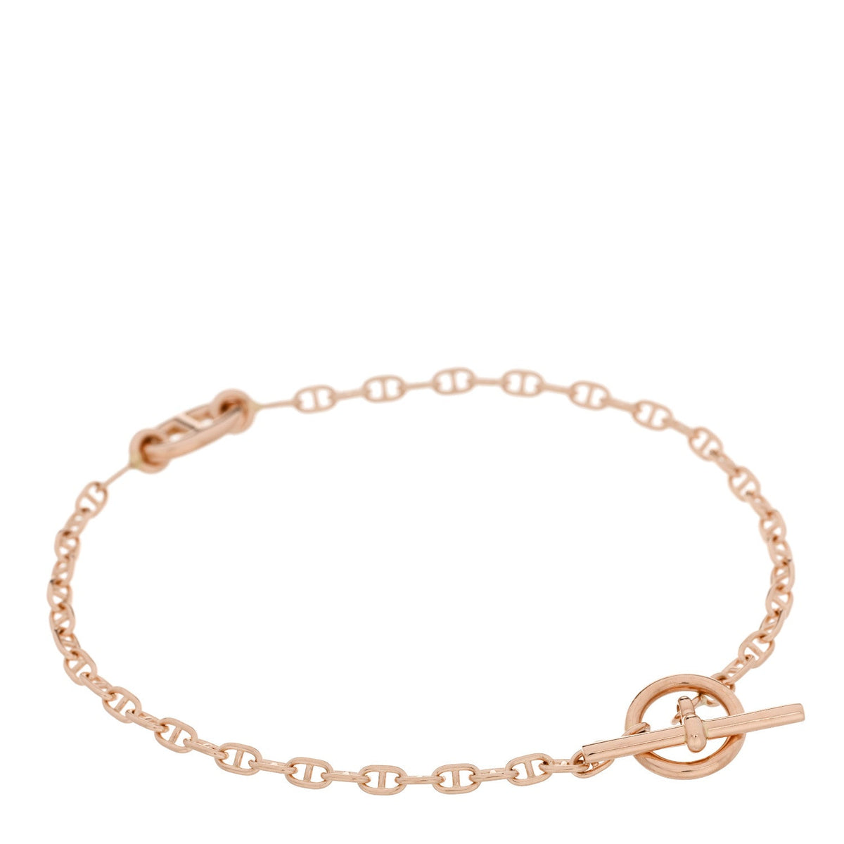 Hermes 18K Rose Gold TPM Farandole Bracelet