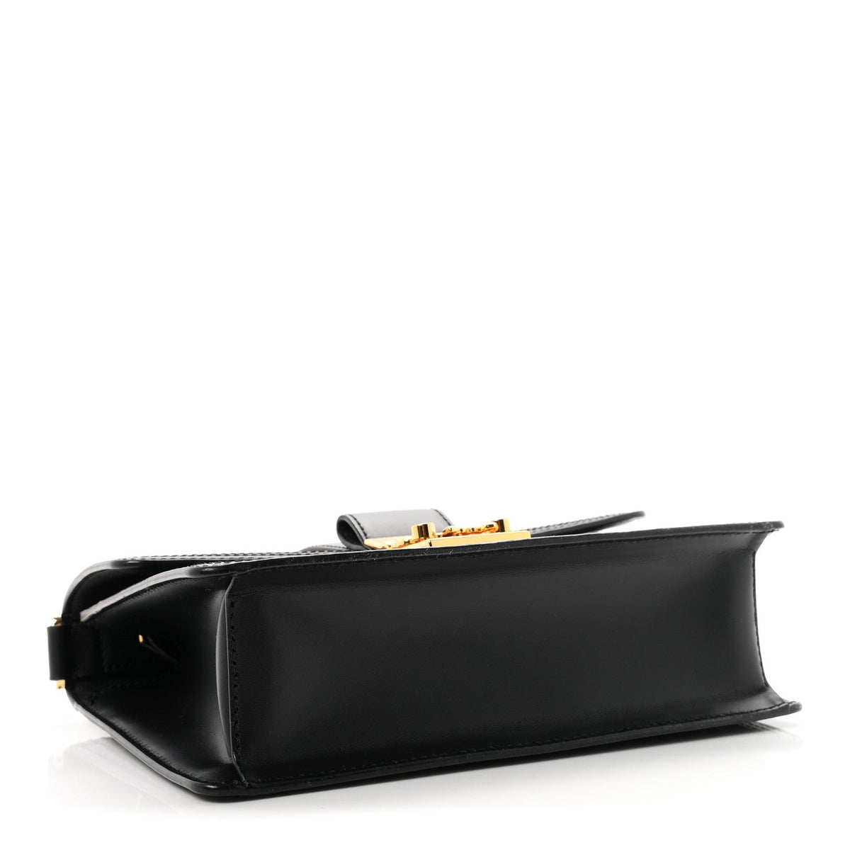 MCM Visetos Small Tracy Shoulder Bag Black