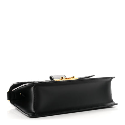 MCM Visetos Small Tracy Shoulder Bag Black