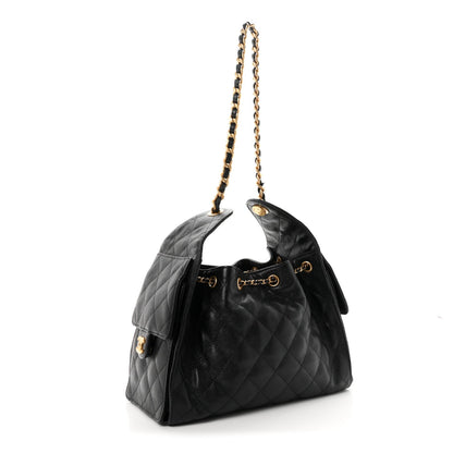 Chanel Caviar Quilted Small Chanel 25 Handbag Black