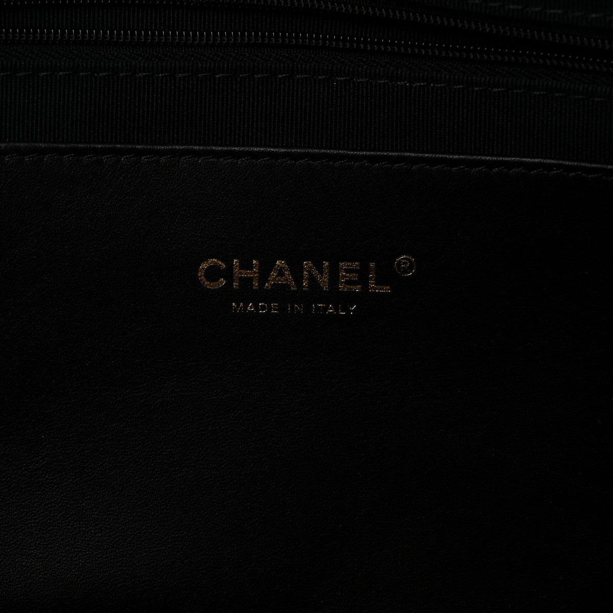 Chanel Denim Calfskin Quilted Small Deauville Tote Black