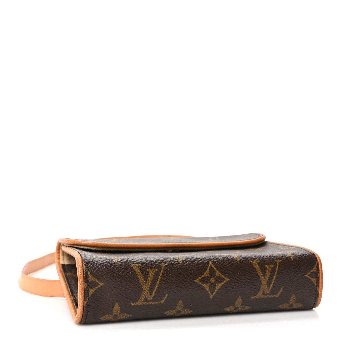 Louis Vuitton Monogram Pochette Florentine S Brown