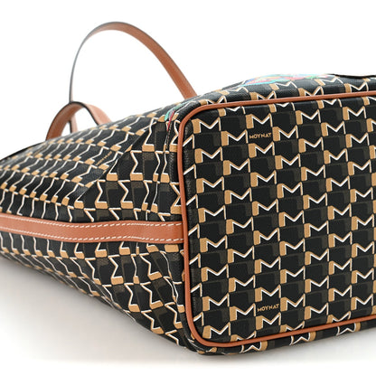 Moynat Calfskin Canvas M Labubu Tote PM Brown