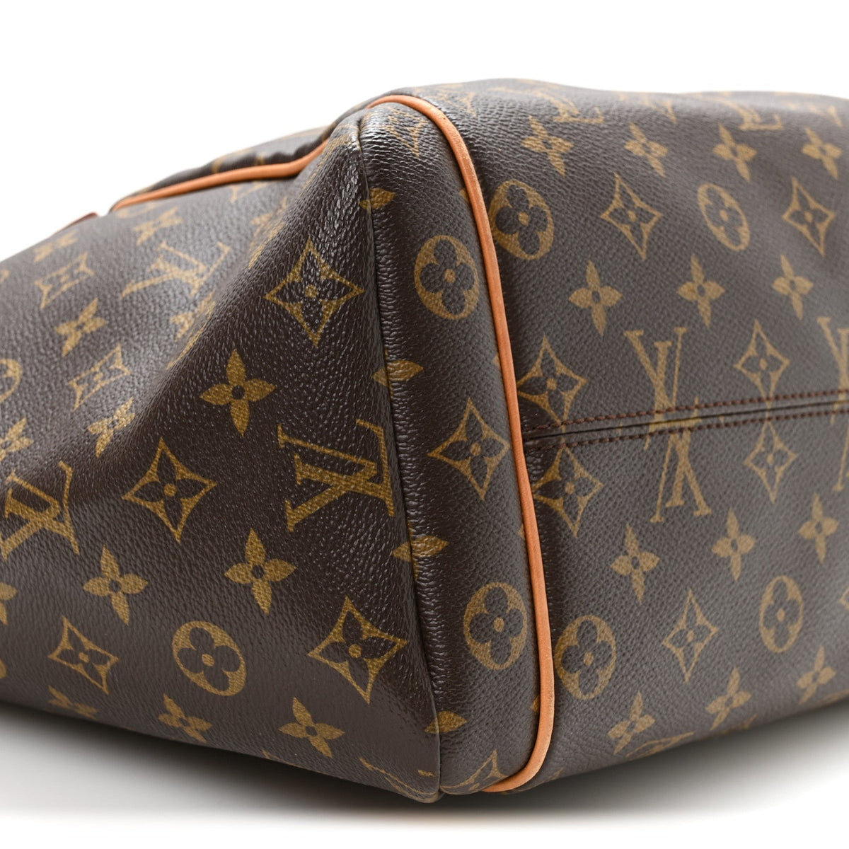 Louis Vuitton Monogram Totally MM Tote Bag Brown