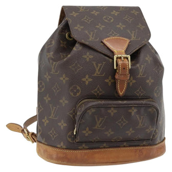 Vintage Montsouris Backpack Monogram Canvas MM