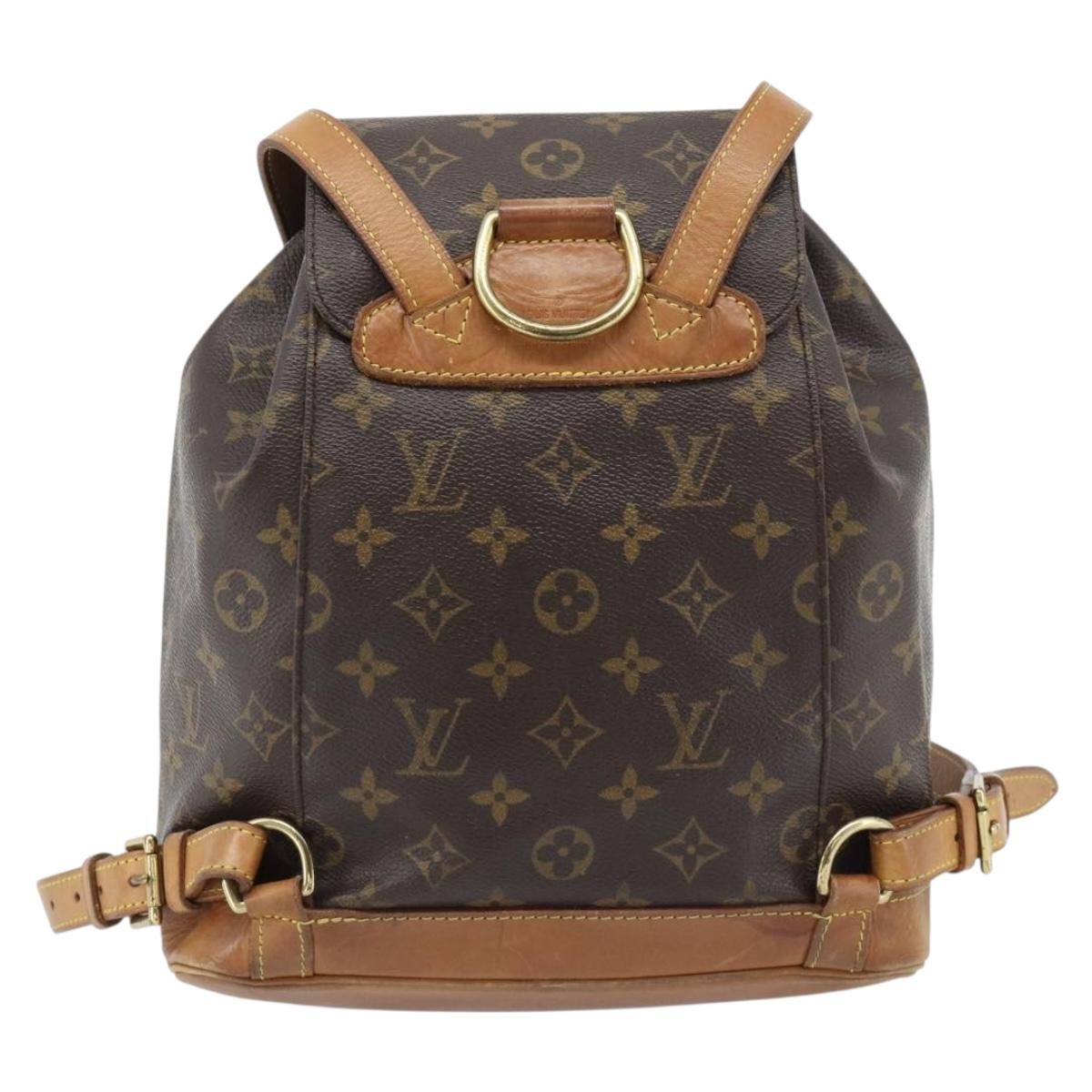 Vintage Montsouris Backpack Monogram Canvas MM